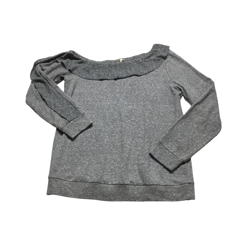 Sweater By Clothes Mentor In Grey, Size: S