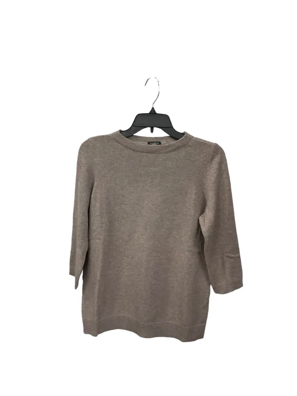 Sweater Cashmere By Talbots In Taupe, Size: Xs