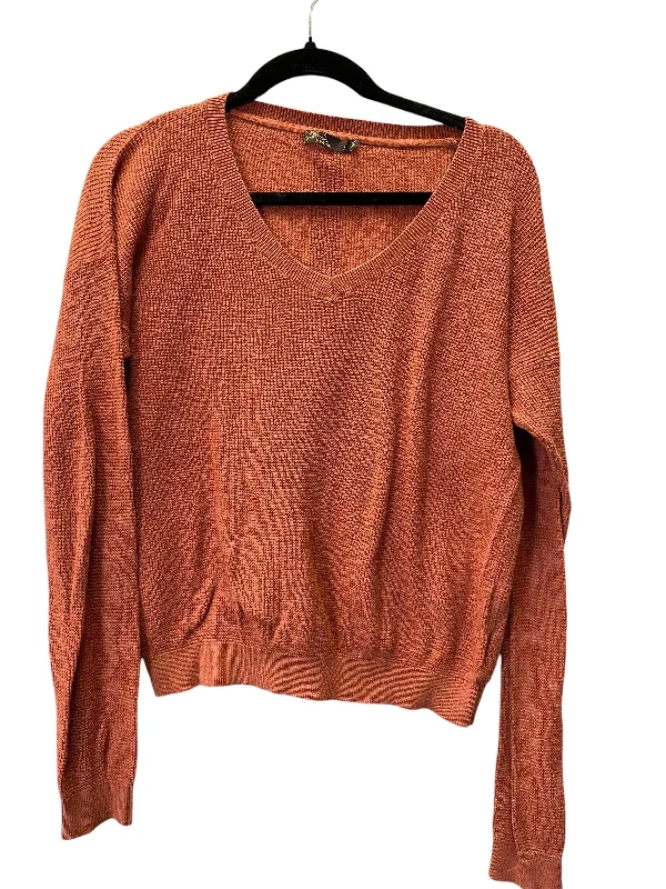 Sweater By Prana In Orange, Size: M