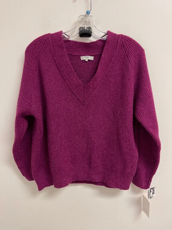 Sweater By Clothes Mentor In Purple, Size: M