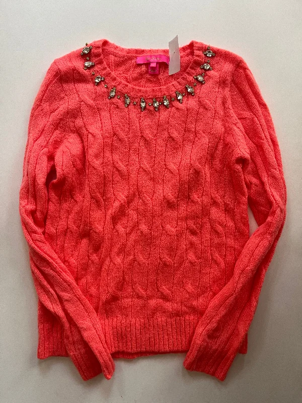 Sweater By Lilly Pulitzer In Coral, Size: Xs