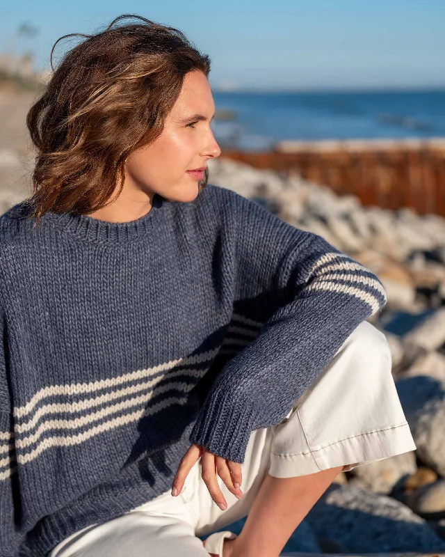 Seacoast Stripe Crewneck Sweater