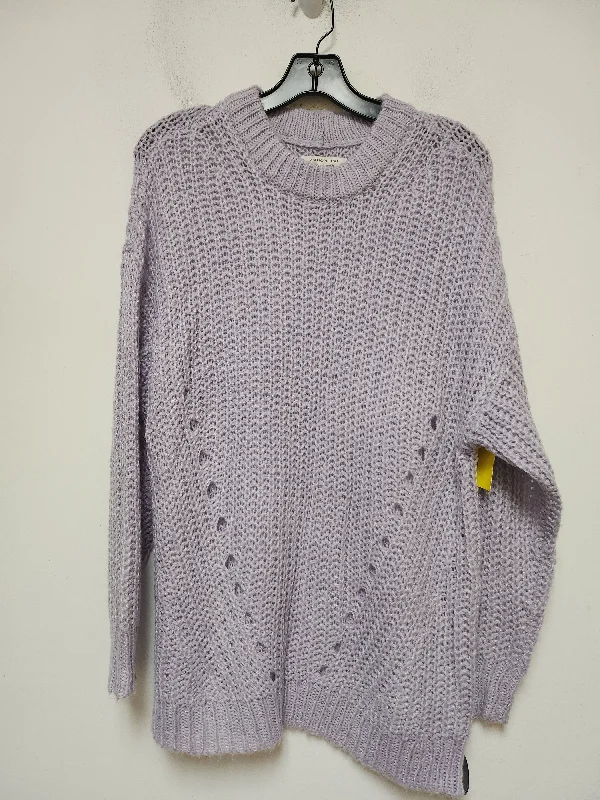 Sweater By American Eagle In Purple, Size: Xs