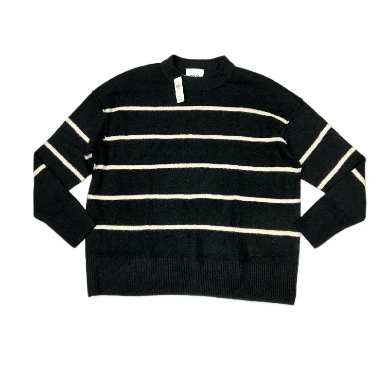 Sweater By Aerie In Black & Cream, Size: Xs