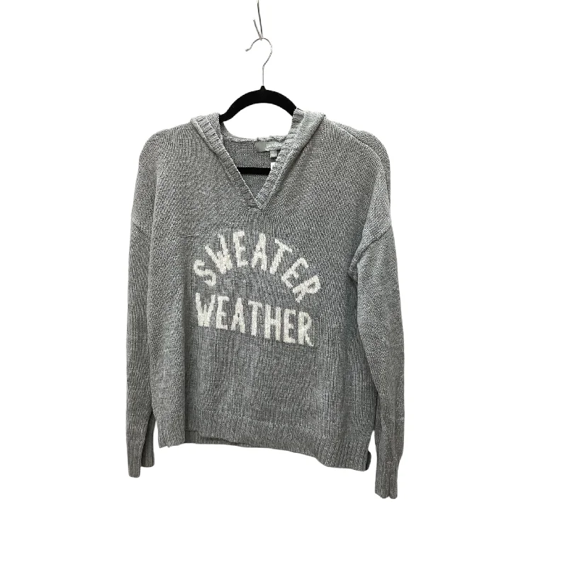 Sweater By Marled In Grey, Size: L