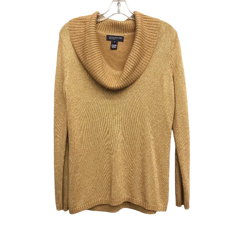 Sweater By Jones New York In Gold, Size:M