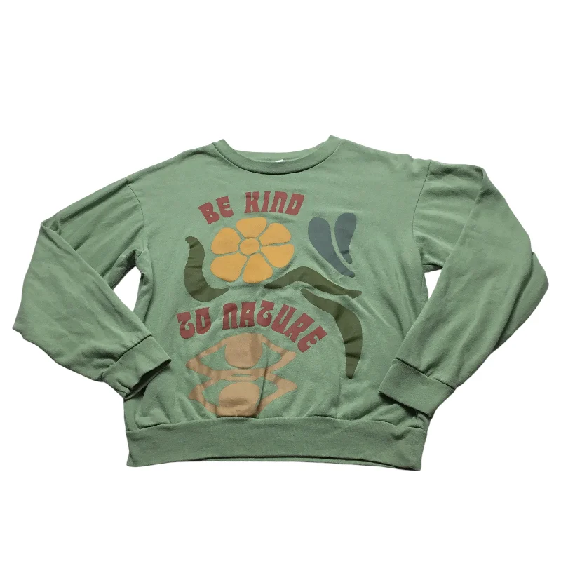 Sweater By Desert Dreamer In Green, Size: Xs