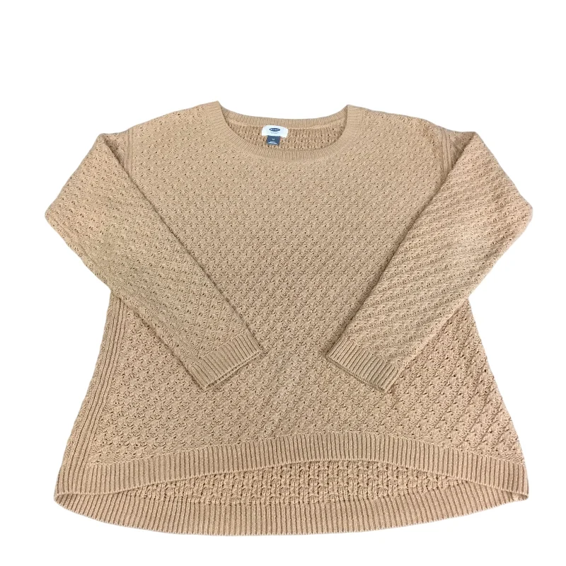 Sweater By Old Navy In Tan, Size: M