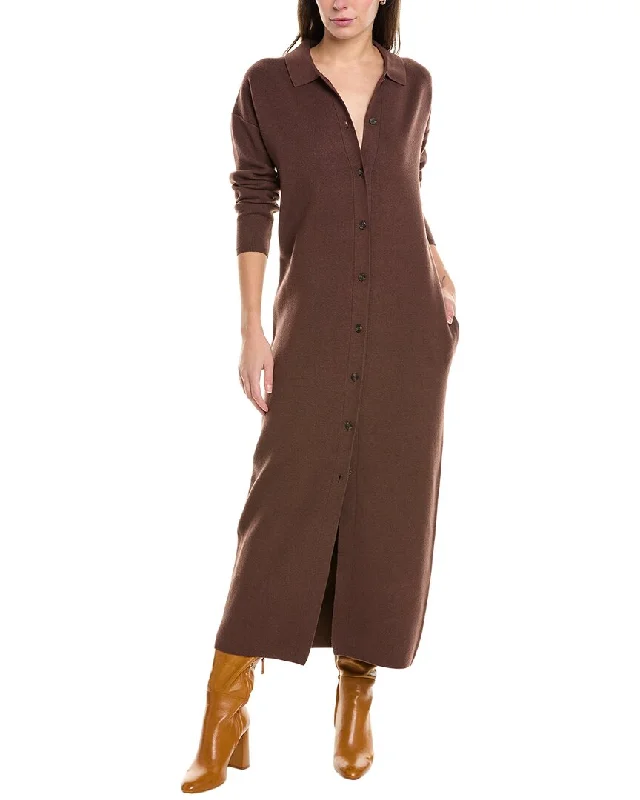 525 America Maxi Sweater Shirtdress