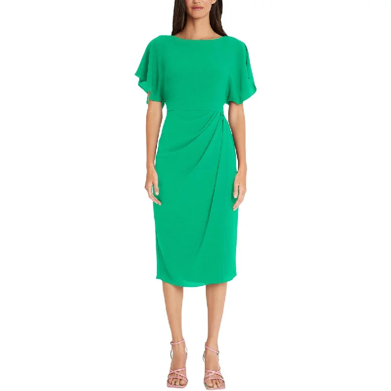 Womens Midi Office Wear to Work Dress