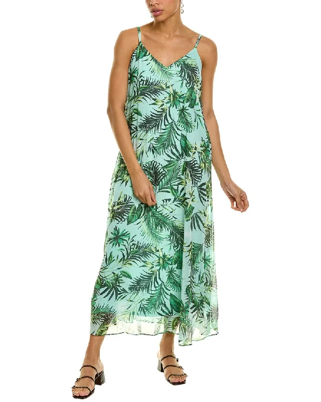 Vince Camuto Exotic Palms Maxi Dress