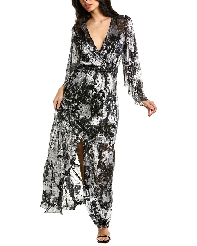 ba&sh Surplice Maxi Dress