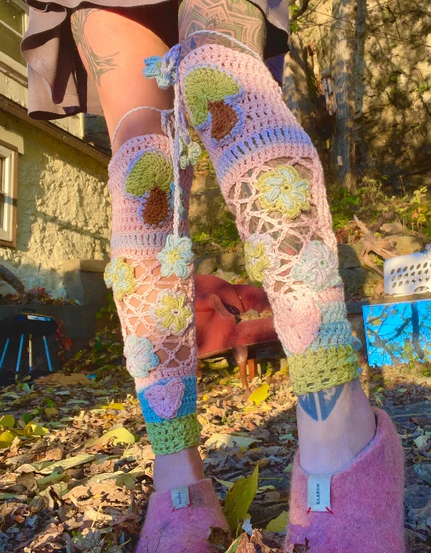 Mushroom Bby Leg Warmers