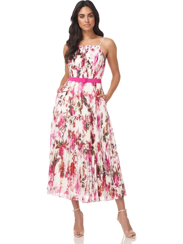 Sia Womens Floral Maxi Cocktail and Party Dress