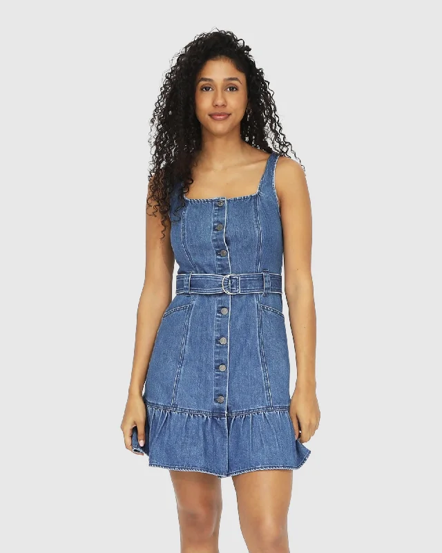 Reunite Denim Mini Dress