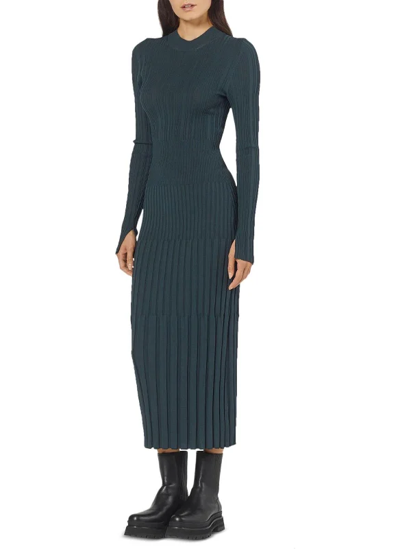 Solena Womens Maxi Long Sweaterdress