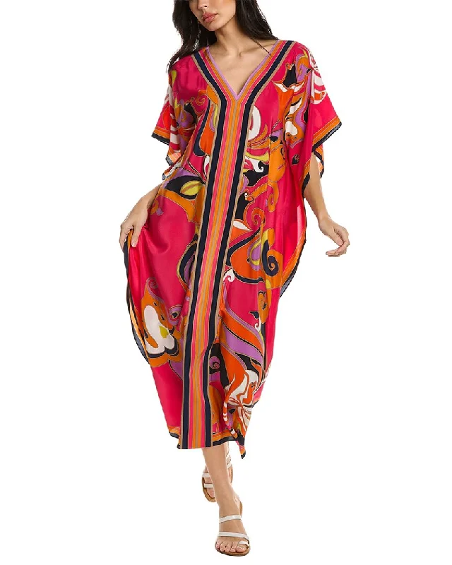 Trina Turk Theodora Silk Maxi Dress