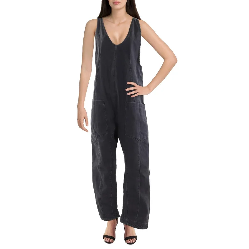 We The Free Womens Relaxed Scoop Neck Jumpsuit