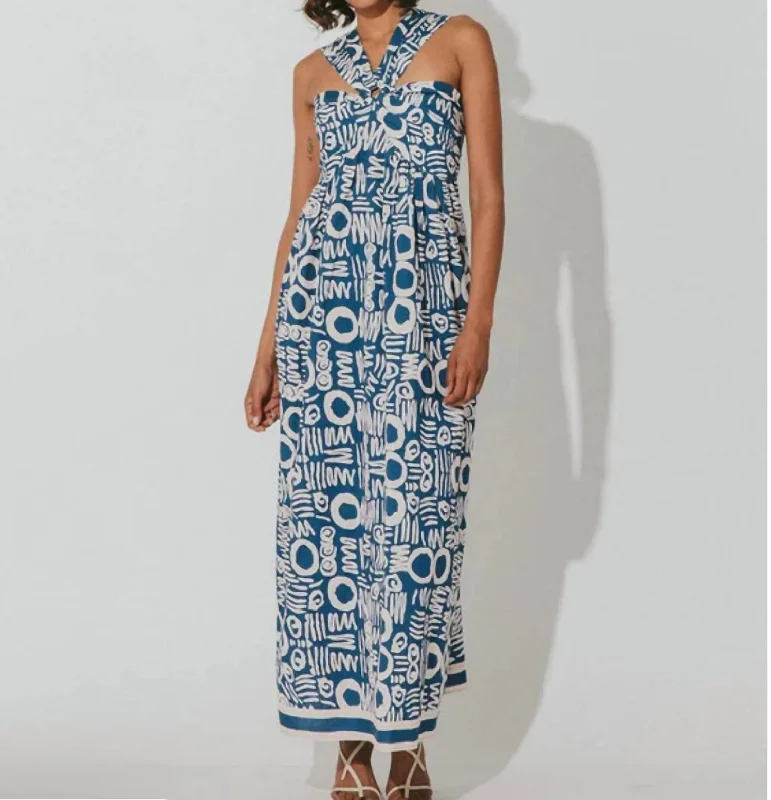 Zola Maxi Dress In Isla