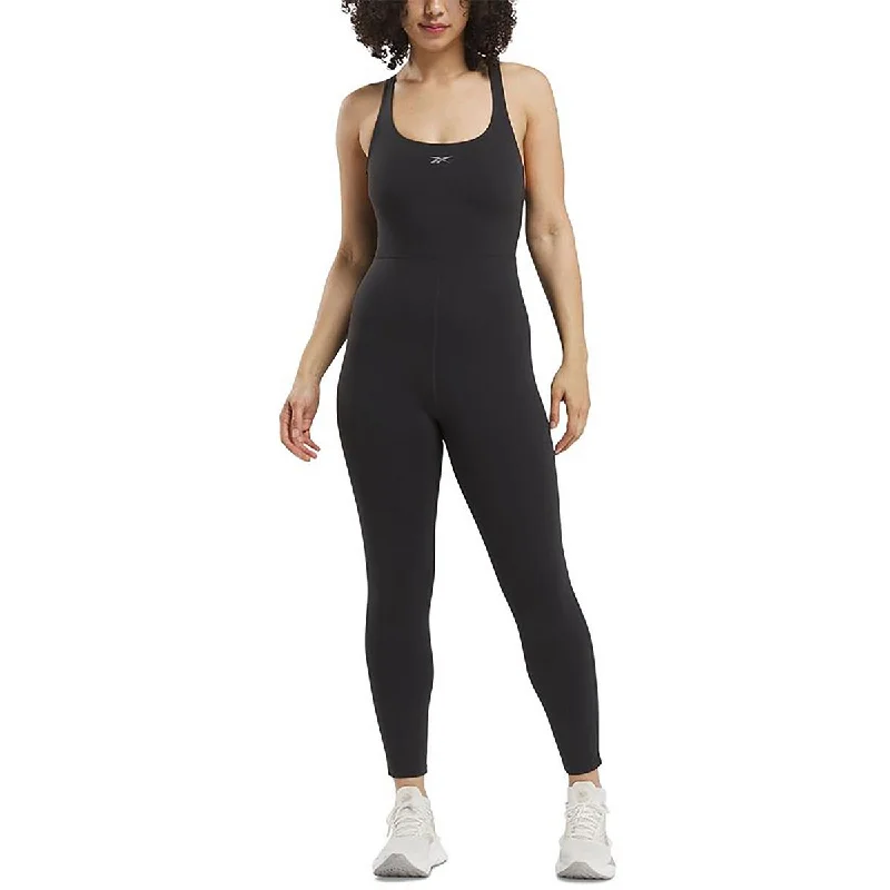 Kyodan Womens Knit Strappy Jumpsuit