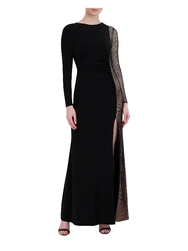 Womens Embellished Long Evening Dress