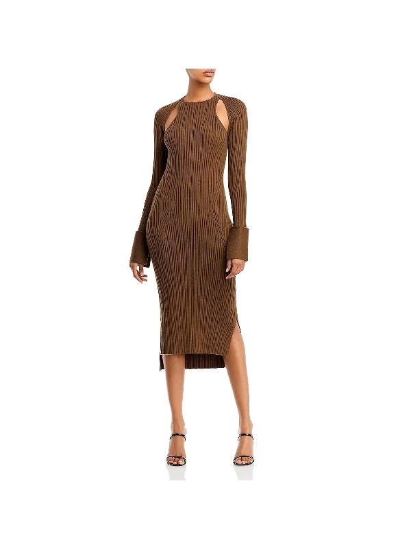 Womens Wool Long Sweaterdress