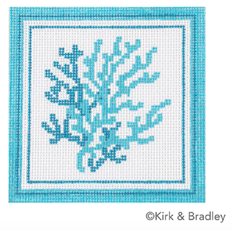 KB1659 Coral Coaster - Aqua