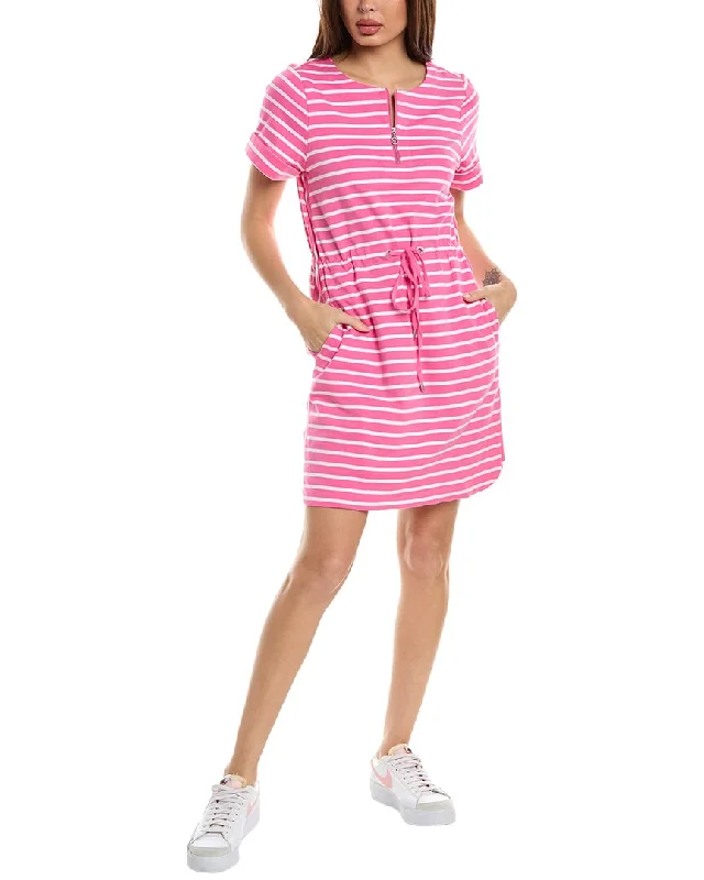 Tommy Bahama Jovanna Stripe Zip Front Mini Dress