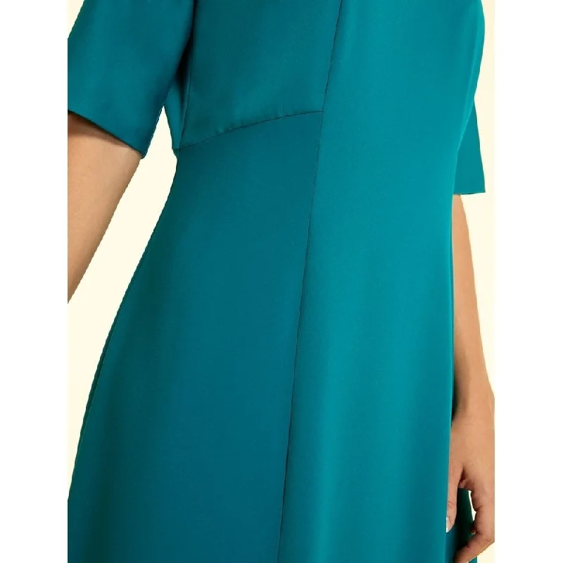 Dolmen Sleeve Midi Dress