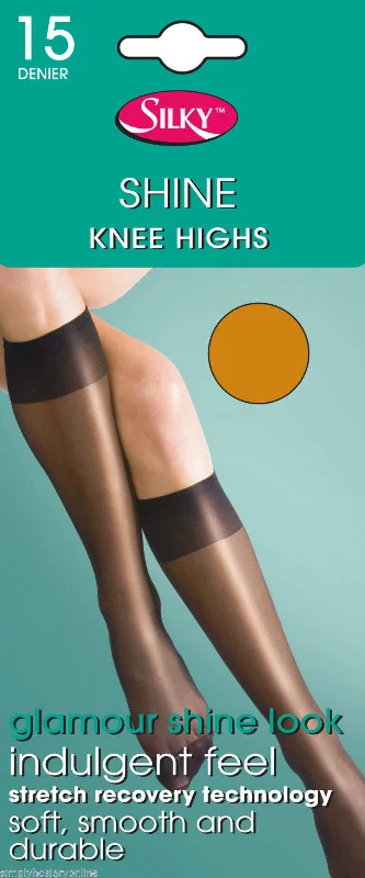 Silky Shine Knee Highs 15 Denier