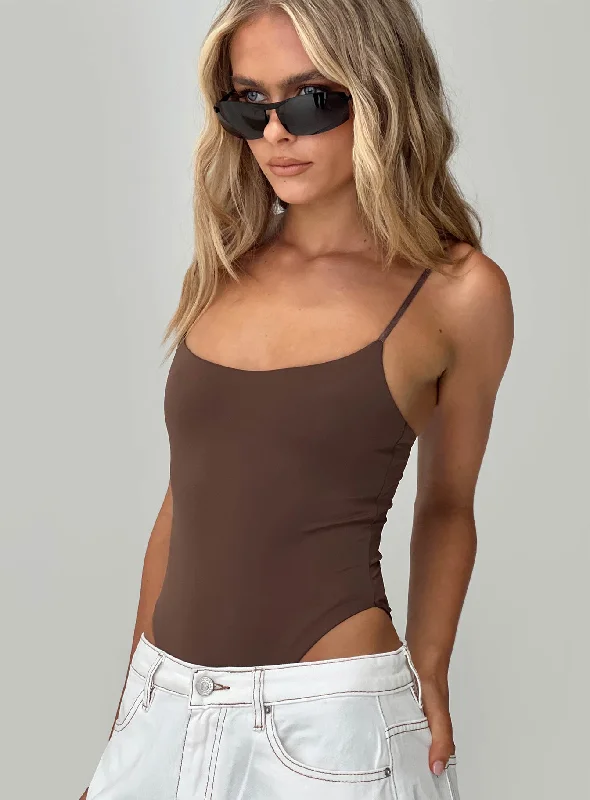 Hauser Bodysuit Chocolate