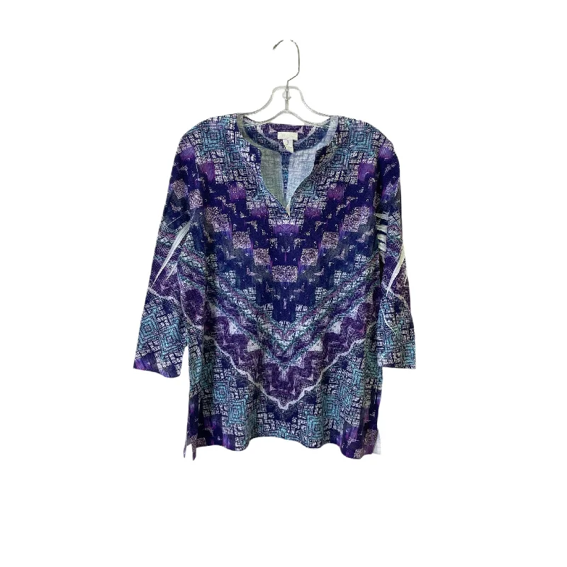 Top Ls By Chicos In Purple, Size:M