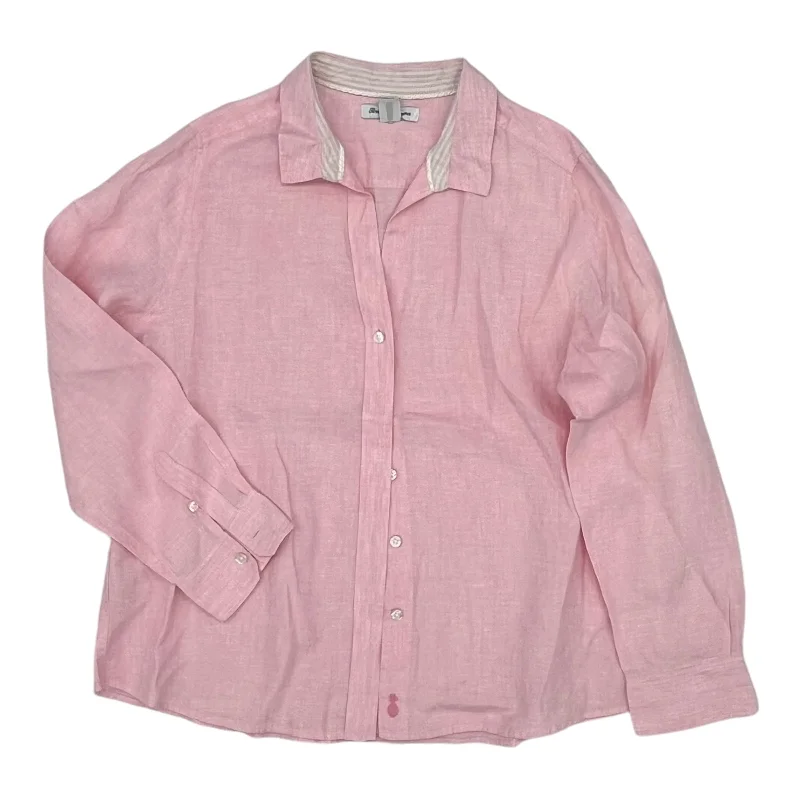 Top Ls By Tommy Bahama In Pink, Size:Xl